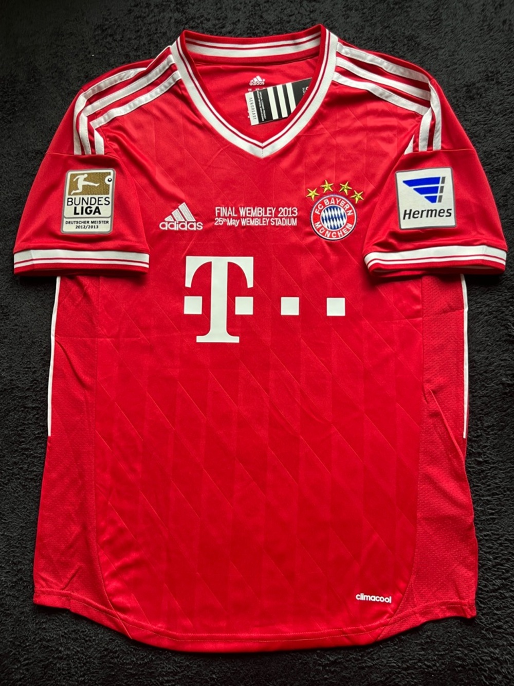 Muller #25 Bayern Jersey 2013/2014 Retro Home Soccer Müller - Picture 2 of 5